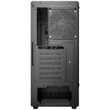 Antec VX310 ARGB Mid-Tower Gaming PC Case - Pre-Installed 4 x 120mm ARGB Fans, Tempered Glass Side Panel, High-Airflow Mesh Front - ATX/Micro-ATX/ITX