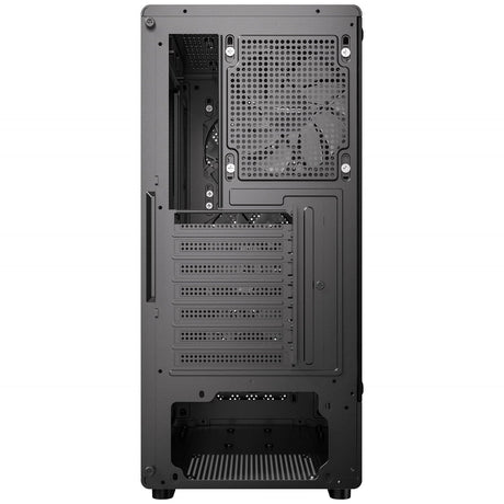 Antec VX320 ARGB Mid-Tower Gaming PC Case - Pre-Installed 4 x 120mm ARGB Fans, Tempered Glass Side Panel, High-Airflow Mesh Front - ATX/Micro-ATX/ITX