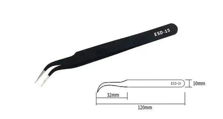 Anti Static ESD Precision Tweezers 1 2 3 4 5 6