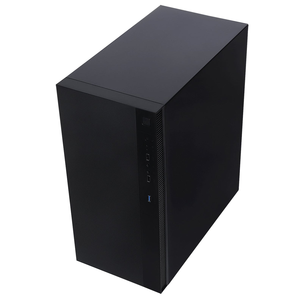 CIT Silent ES Black Mid-Tower Low Noise Computer Case with 2 x 120mm PWM Cooling Fans Included Sound Dampening Material