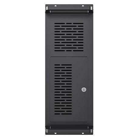 CiT 4U Rackmount Server Case 500mm, Heavy-Duty Industrial Chassis with Lockable Front Door, Supports ATX/mATX, 8x Internal HDD Bays for Massive Storage, Black