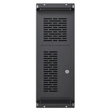 CiT 4U Rackmount Server Case 500mm, Heavy-Duty Industrial Chassis with Lockable Front Door, Supports ATX/mATX, 8x Internal HDD Bays for Massive Storage, Black