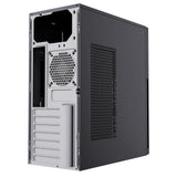 CiT Academy Mid-Tower Office PC Case With USB Type C and 80mm Rear Black Fan and 500W Power Supply Included