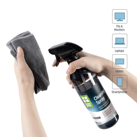 ColorWay Large Electronics Kit Includes 550ml Cleaning Liquid, 1 x Microfiber Cloth & 1 x Glass Cloth