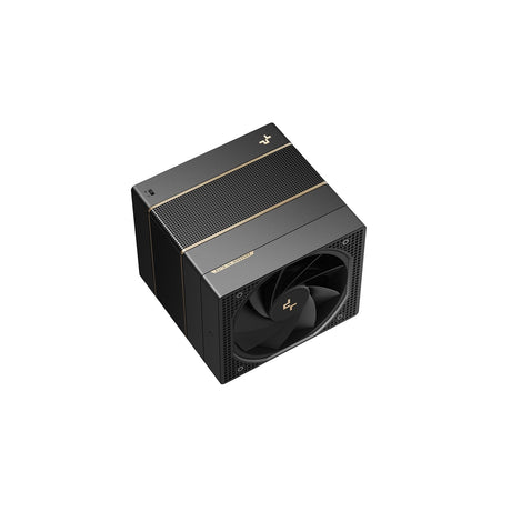 DeepCool ASSASSIN VC ELITE Black Dual-Tower CPU Cooler Vapor Chamber Base, 7 Heatpipes, 300W TDP, Quiet Dual Fans (140mm + 120mm), Dual Performance/Quiet Modes, Universal Socket Support