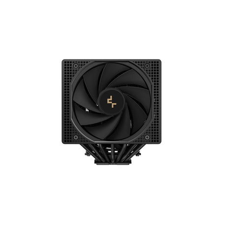 DeepCool ASSASSIN VC ELITE Black Dual-Tower CPU Cooler Vapor Chamber Base, 7 Heatpipes, 300W TDP, Quiet Dual Fans (140mm + 120mm), Dual Performance/Quiet Modes, Universal Socket Support