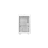 DeepCool CH160 PLUS Micro-ATX Mini Tower PC Case, Tempered Glass, Mesh Airflow Design, 240mm Radiator Support, USB-C & USB 3.0 Front I/O, GPU up to 342mm, White