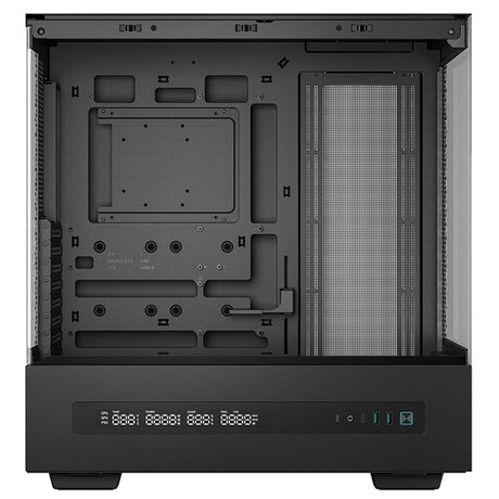 DeepCool CH690 Digital ATX Mid-Tower Case, High-Airflow PC Case with Semi-Glass Panel, USB-C Port, Support for 420mm Radiator, 450mm GPU, ATX PSU, Black