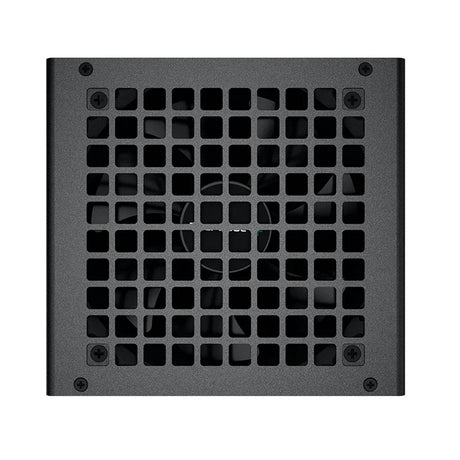 DeepCool PF600 600W PSU, 120mm Silent Hydraulic Bearing Fan, 80 PLUS White, Non Modular, UK Plug, Flat Black Cables, Efficient & Affordable