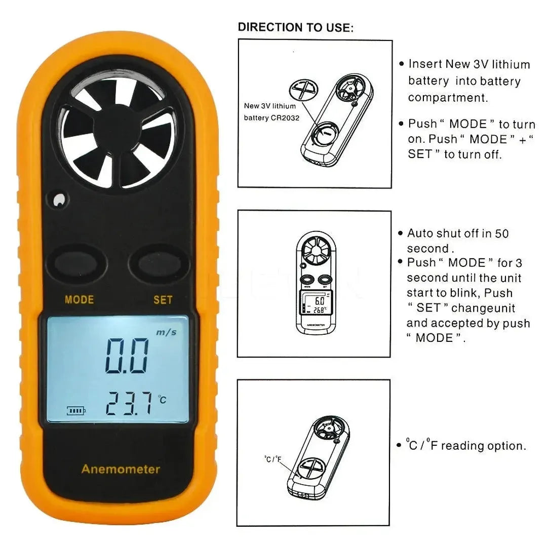 Digital Anemometer