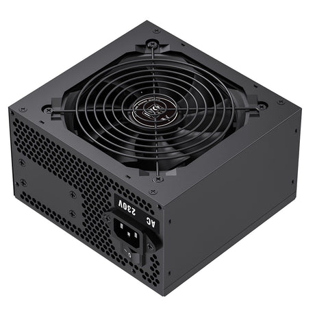 EVO LABS BR750-12BL 750W PSU,120mm Black Silent Fan with Improved Ventilation, Non Modular, High-Efficiency, PFC Certified, CE Compliant, Retail Packaged