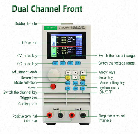 East Tester Programmable DC Electronic Load