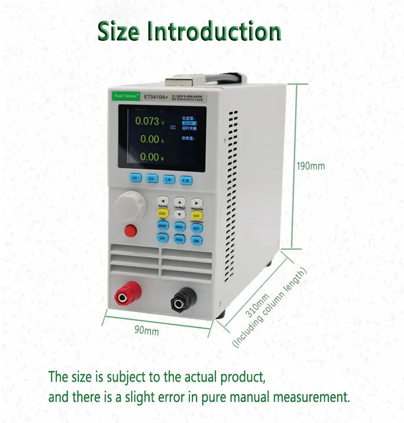 East Tester Programmable DC Electronic Load