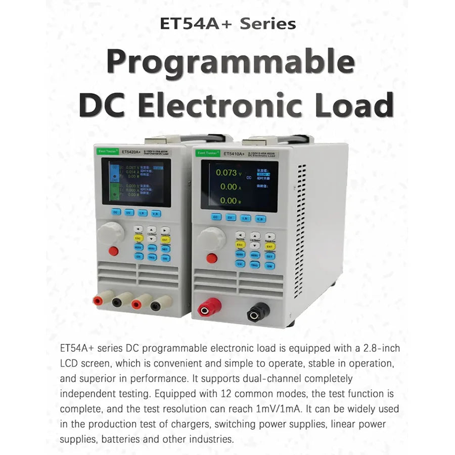 East Tester Programmable DC Electronic Load