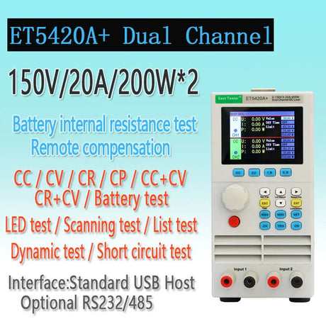 East Tester Programmable DC Electronic Load