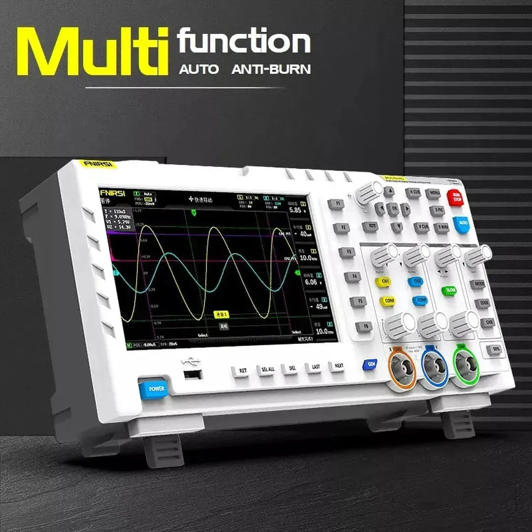 FNIRSI 1014D Dual-Channel Oscilloscope and Signal Generator