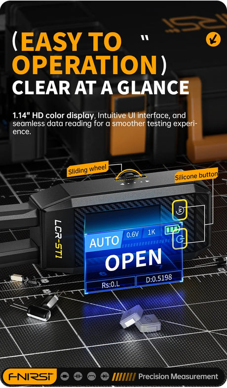 FNIRSI LCR-ST1 Mini Smart Tweezer