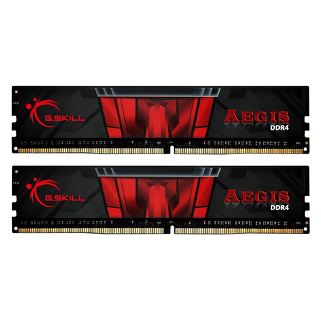 G.SKILL Aegis F4-3200C16D-16GIS 16GB (2x 8GB) DIMM System Memory, 3200MHz, DDR4, CL16