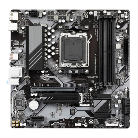 Gigabyte A620M GAMING X AMD AM5 Socket Motherboard, Micro-ATX, 4x DDR5 Slots, 1x M.2 Socket, GbE LAN, 1x DisplayPort / 1x HDMI Port
