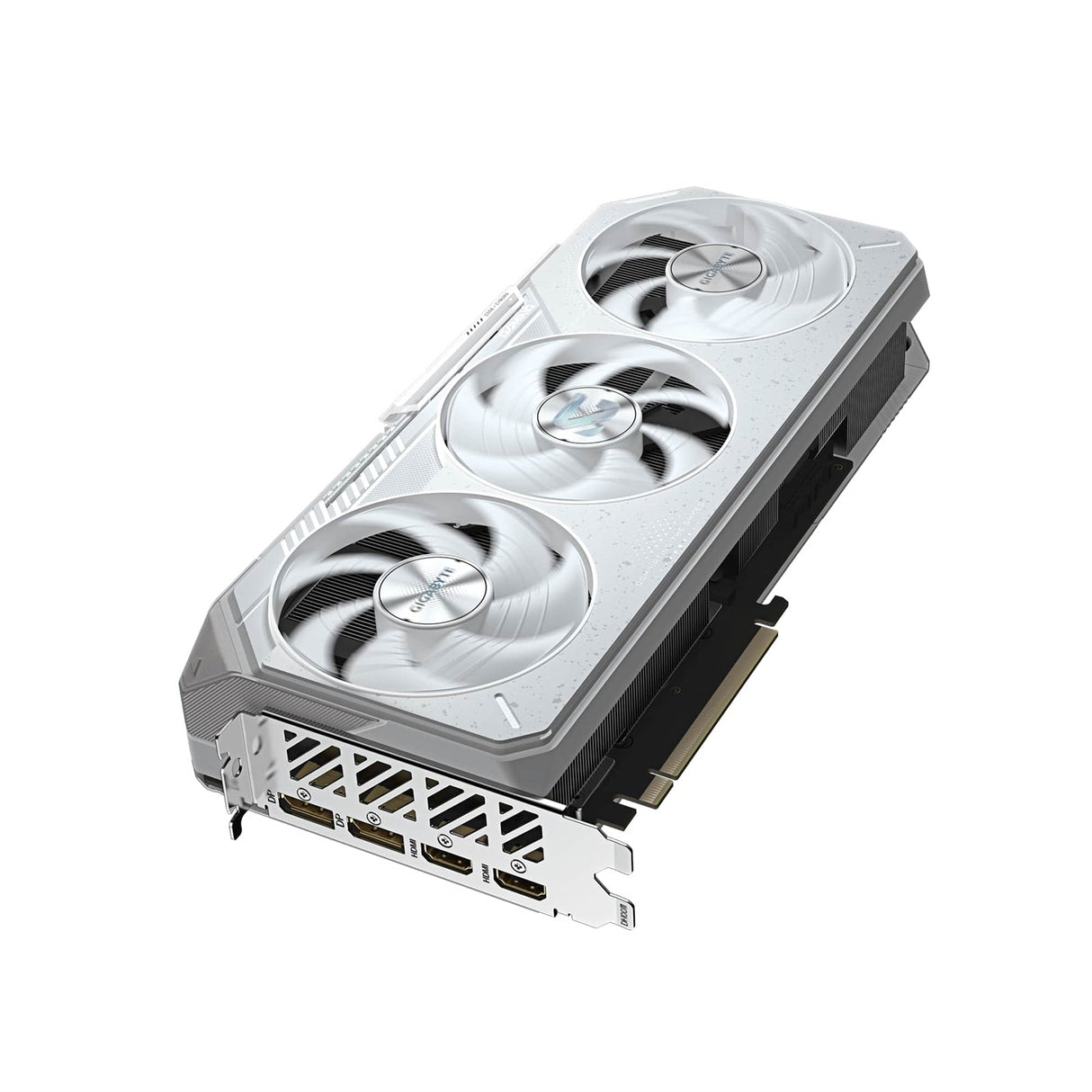 Gigabyte AMD Radeon RX 9070 XT GAMING OC ICE 16GB GDDR6 Graphics Card, 4096 Streams, 2520 MHz Core Clock, Triple Fan, RGB, 2x DisplayPorts / 2x HDMI Ports