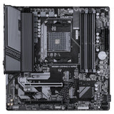 Gigabyte B550M GAMING X WIFI6 AMD AM4 Socket Motherboard, Micro-ATX, 4x DDR4 Slots, 2x M.2 Sockets, Fitted I/O Shield, GbE LAN, Wi-Fi 6, 1x DisplayPort / 1x HDMI Port