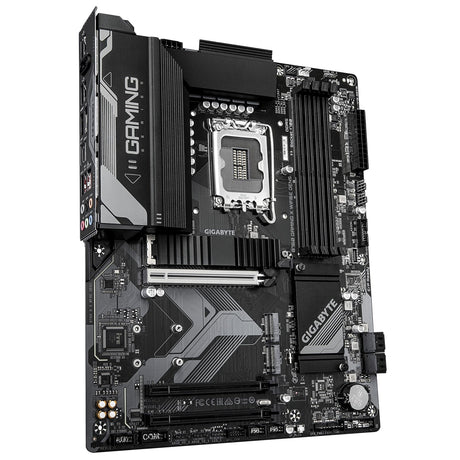 Gigabyte B760 GAMING X WIFI6E GEN5 Socket Motherboard, ATX, 4x DDR5 Slots, 3x M.2 Socket, 2.5GbE LAN, Wi-Fi 6E, 1x HDMI Port / 1x Display Port