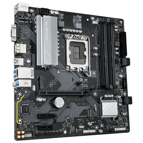 Gigabyte B760M D3HP DDR4 Intel 1700 Socket Motherboard, Micro-ATX, 4x DDR4 Slots, 2x M.2 Sockets, GbE LAN, 1x D-Sub / 1x DisplayPort / 1x HDMI Port