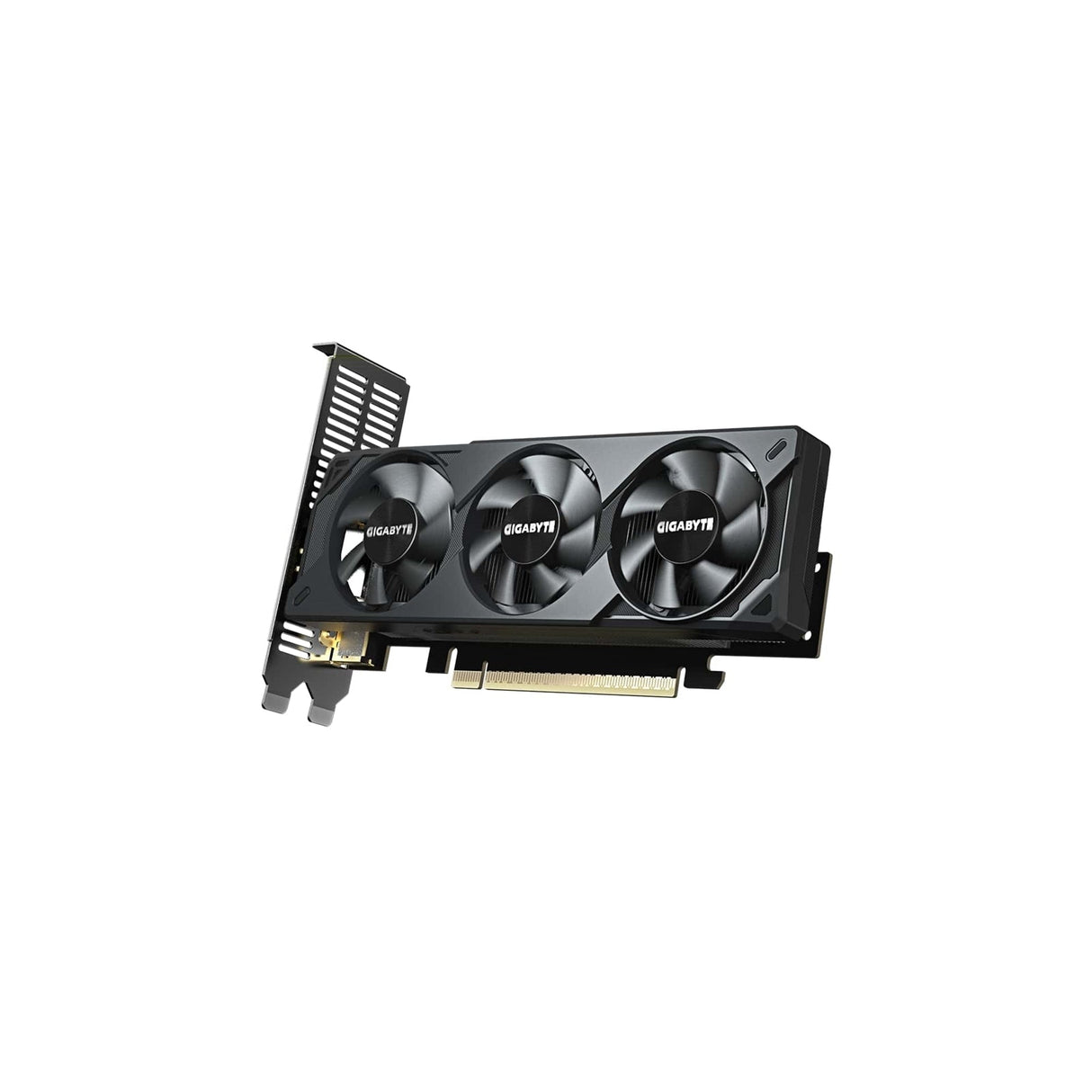Gigabyte NVIDIA GeForce RTX 5060 OC Low Profile OC 8GB GDDR7 Graphics Card, 3840 CUDA Cores, 2512 MHz Core Clock, Triple Fan, 3x DisplayPorts / 1x HDMI Port