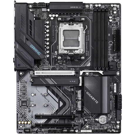 Gigabyte X870 GAMING WIFI6 AMD AM5 Socket Motherboard, ATX, 4x DDR5 Slots, 3x M.2 Sockets, Fitted I/O Shield, 2.5GbE LAN, Wi-Fi 6, 1x HDMI Port / 1x USB-C (USB4)