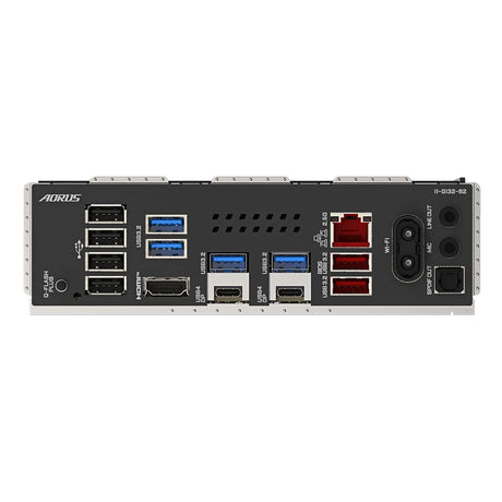 Gigabyte X870E AORUS ELITE WIFI7 AMD AM5 Socket Motherboard, ATX, 4x DDR5 Slots, 4x M.2 Sockets, Fitted I/O Shield, 2.5GbE LAN, Wi-Fi 7, 1x HDMI Port / 2x USB-C (USB4)