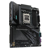 Gigabyte X870E AORUS ELITE X3D AMD AM5 Socket Motherboard, ATX, 4x DDR5 Slots, 4x M.2 Sockets, Fitted I/O Shield, 5GbE LAN, Wi-Fi 7, 1x HDMI Port / 2x USB-C (USB4)