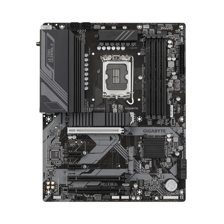 Gigabyte Z790 D AX Ultra Durable Intel 1700 Socket Motherboard, ATX, 4x DDR5 Slots, 3x M.2 Sockets, 2.5GbE LAN, Wi-Fi 6E, 1x DisplayPort / 1x HDMI Port