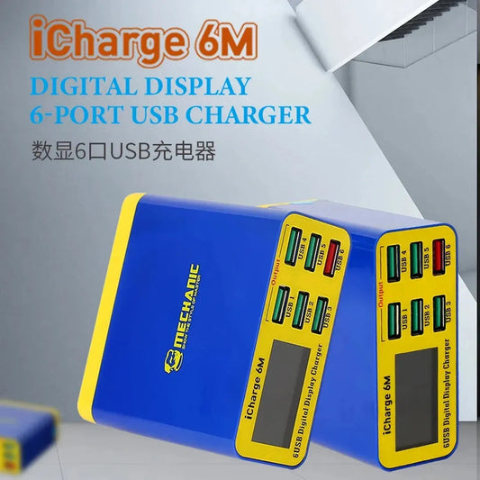 MECHANIC iCharge 6M USB 6-port charger