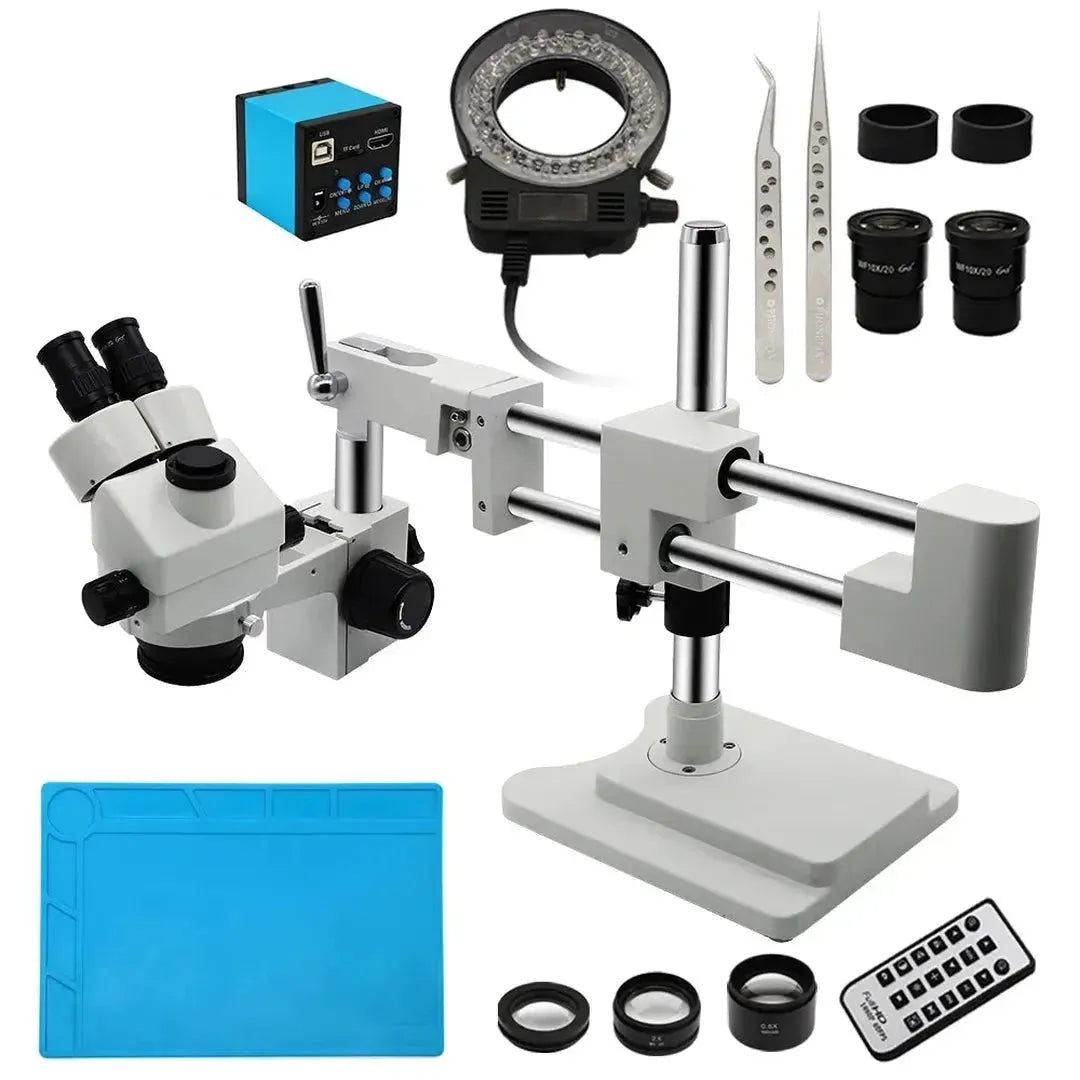 3.5X-90X Trinocular Stereo Microscope