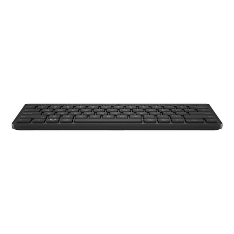 HP 355 Compact Multi-Device Keyboard, Bluetooth Wireless, Pair up to 3 Devices, Up To 2 Year Battery Life, Qwerty UK English Layout, Black