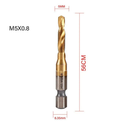 HSS Metric Drill Tap 1 2 3