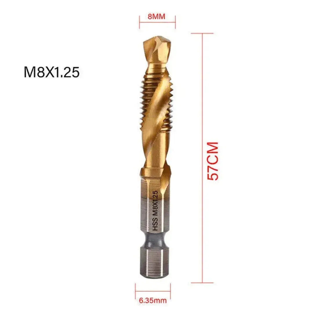 HSS Metric Drill Tap 1 2 3 4 5