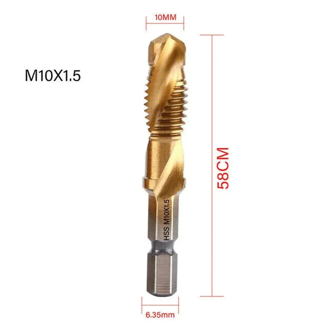 HSS Metric Drill Tap 1 2 3 4 5 6