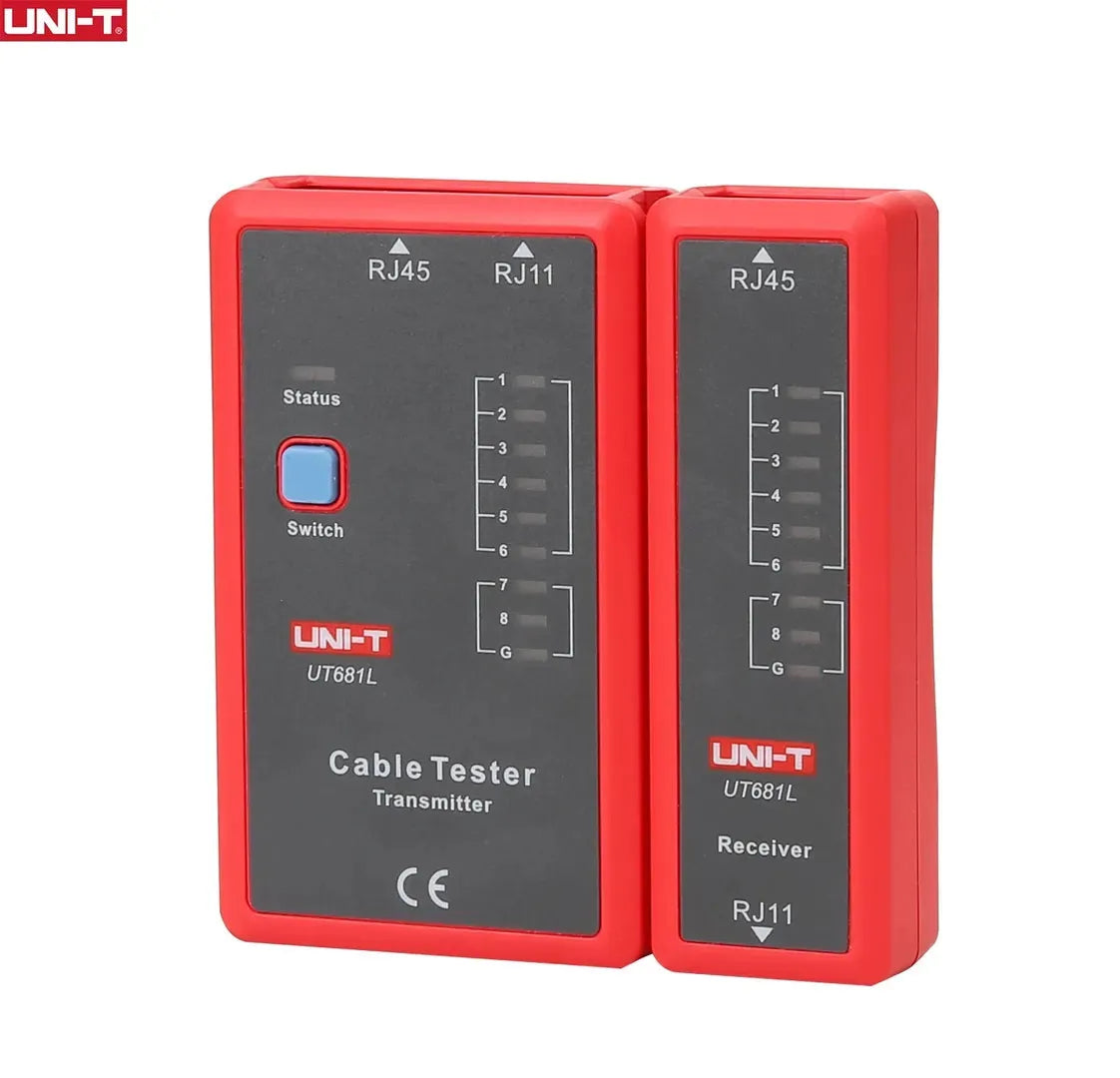 UNI-T UT681L RJ45 / RJ11 Network Cable Tester 1 2 3