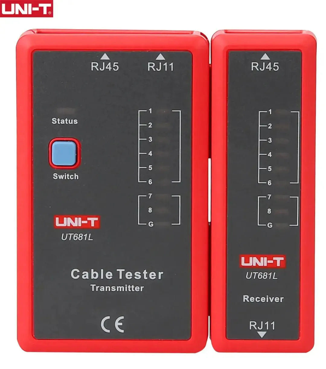 UNI-T UT681L RJ45 / RJ11 Network Cable Tester 1 2