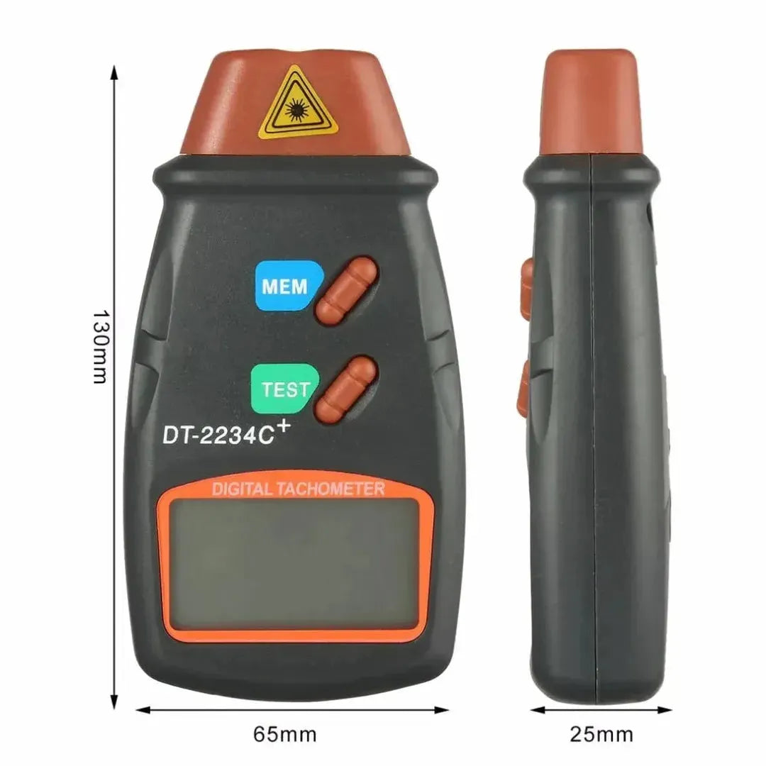 Digital Laser Tachometer 1 2 3