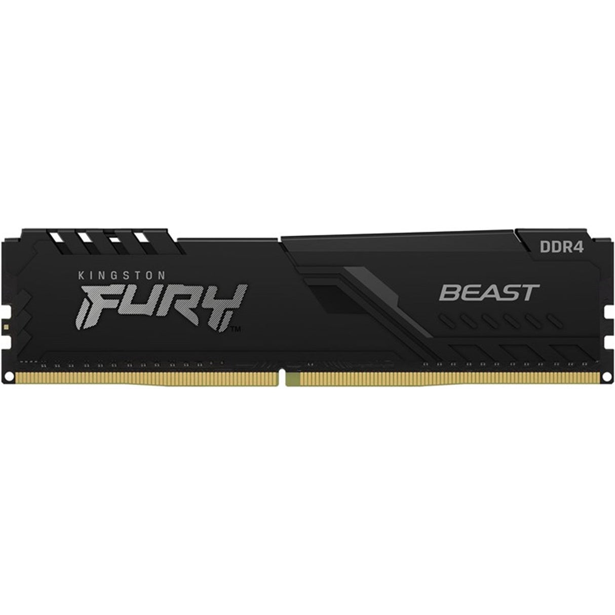 Kingston FURY Beast KF432C16BBK2/64 64GB (2x 32GB) DIMM System Memory, 3200MHz, DDR4, CL16, Black, Intel XMP