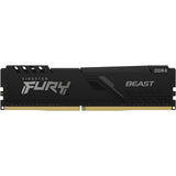 Kingston FURY Beast KF432C16BBK2/64 64GB (2x 32GB) DIMM System Memory, 3200MHz, DDR4, CL16, Black, Intel XMP