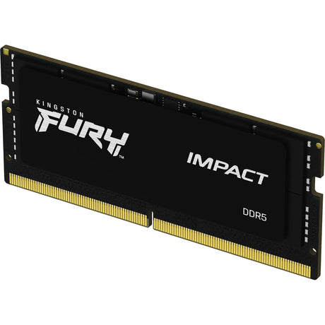 Kingston FURY Impact KF556S40IB-16 16GB (1x 16GB) SODIMM System Memory, 5600MHz, DDR5, CL40, Intel XMP