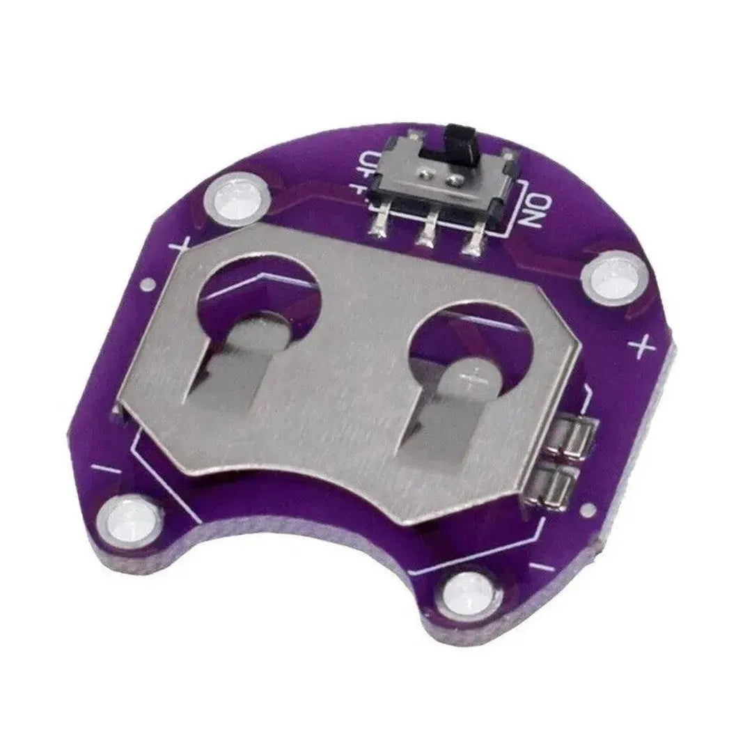 LilyPad Coin Cell Battery Holder CR2032 Mount Module for Arduino Pi – 38-3D