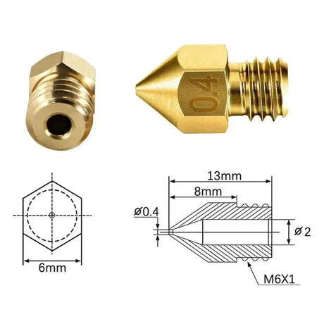 MK8 3D Printer Nozzle