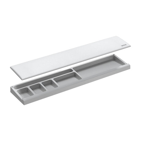 Marvo Scorpion K002 Crest 60 Universal Padded Keyboard Wrist Rest Pad (White)