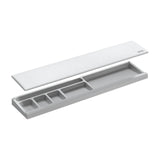 Marvo Scorpion K002 Crest 60 Universal Padded Keyboard Wrist Rest Pad (White)
