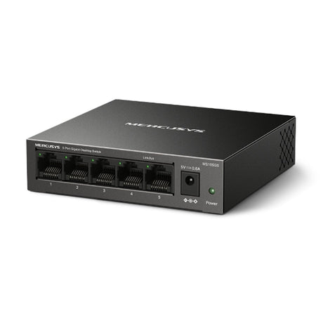 Mercusys MS105GS 5 Port Gigabit Ethernet Network Switch Steel Case