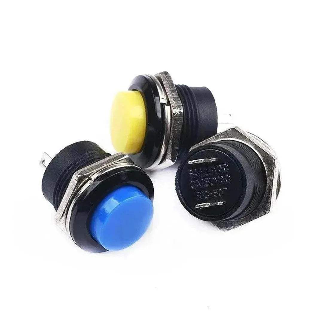 Momentary Push Button Switch 16mm R13-507 1 2